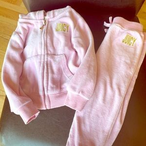 Juicy Couture Velour Toddler Sweatsuit